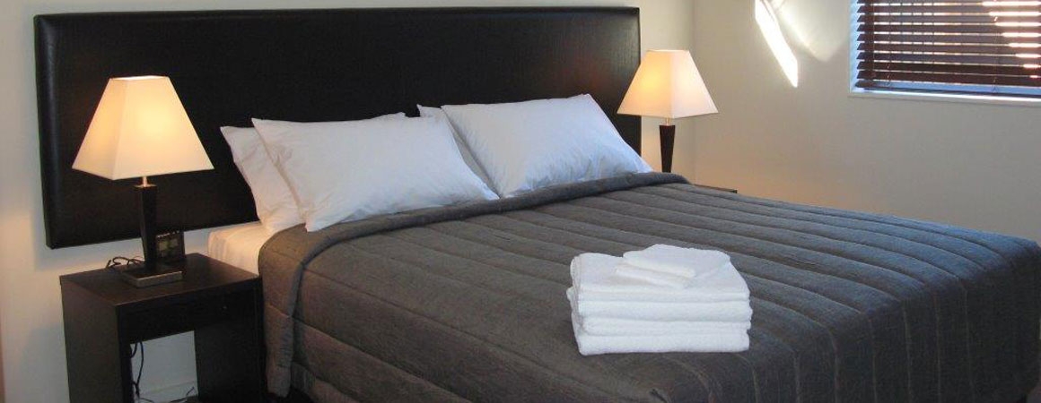 spacious rooms with clean beddings